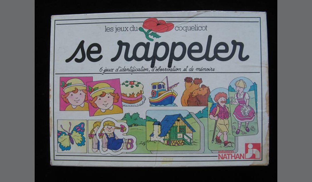 Jeu du coquelicot – Se rappeler